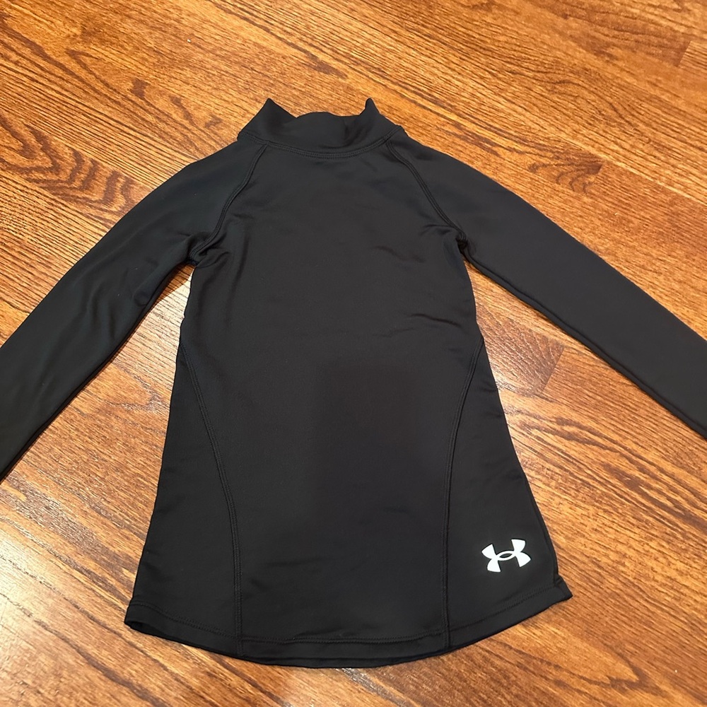 Under Armour Kids Black Long Sleeve Coverup